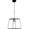 LUCE DESIGN Pendelleuchte »Harlem«, Metall, Schwarz/kupferfarben