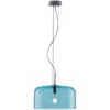 LUCE DESIGN Pendelleuchte »GIBUS«, Aquablau/chromfarben -Leuchten Verkaufsladen unnamed file 3948