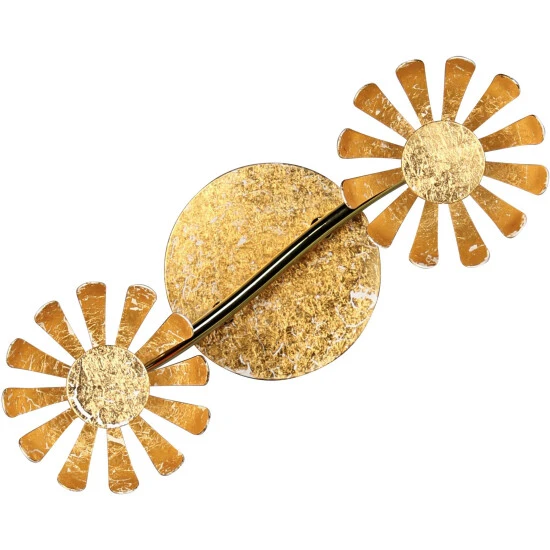 LUCE DESIGN LED-Wand- Und Deckenleuchte »Bloom-Spots«, Goldfarben, Inkl. Leuchtmittel 1 LUCE DESIGN LED-Wand- Und Deckenleuchte »Bloom-Spots«, Goldfarben, Inkl. Leuchtmittel