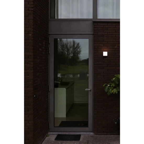 LUTEC LED-Außenwandleuchte »cuba«, Mattschwarz, Inkl. Leuchtmittel, Breite: 10 Cm 2 LUTEC LED-Außenwandleuchte »cuba«, Mattschwarz, Inkl. Leuchtmittel, Breite: 10 Cm – Bild 2