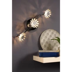 LUCE DESIGN LED-Wand- Und Deckenleuchte »Bloom-Spots«, Silberfarben, Inkl. Leuchtmittel -Leuchten Verkaufsladen unnamed file 4026