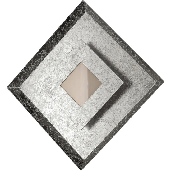 LUCE DESIGN LED-Wand- Und Deckenleuchte »Window«, Silberfarben, Inkl. Leuchtmittel, Breite: 32 Cm 1 LUCE DESIGN LED-Wand- Und Deckenleuchte »Window«, Silberfarben, Inkl. Leuchtmittel, Breite: 32 Cm