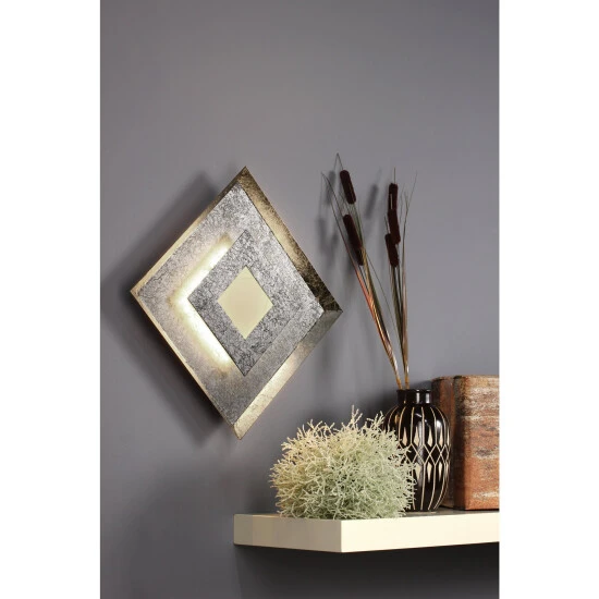 LUCE DESIGN LED-Wand- Und Deckenleuchte »Window«, Silberfarben, Inkl. Leuchtmittel, Breite: 32 Cm 7 LUCE DESIGN LED-Wand- Und Deckenleuchte »Window«, Silberfarben, Inkl. Leuchtmittel, Breite: 32 Cm – Bild 7