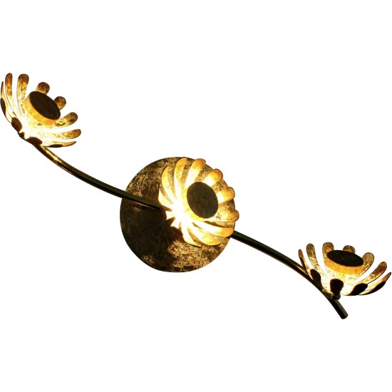 LUCE DESIGN LED-Wand- Und Deckenleuchte »Bloom-Spots«, Goldfarben, Inkl. Leuchtmittel 4 LUCE DESIGN LED-Wand- Und Deckenleuchte »Bloom-Spots«, Goldfarben, Inkl. Leuchtmittel – Bild 4