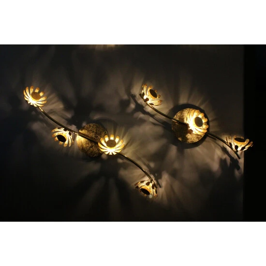 LUCE DESIGN LED-Wand- Und Deckenleuchte »Bloom-Spots«, Goldfarben, Inkl. Leuchtmittel 6 LUCE DESIGN LED-Wand- Und Deckenleuchte »Bloom-Spots«, Goldfarben, Inkl. Leuchtmittel – Bild 6