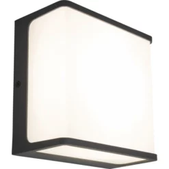 LUTEC LED-Außenwandleuchte »doblo«, Anthrazit, Inkl. Leuchtmittel, Breite: 15 Cm -Leuchten Verkaufsladen unnamed file 4055