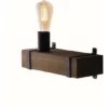 LUCE DESIGN Wandleuchte »TEXAS«, E27, Höhe: 12,5 Cm