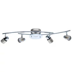 EGLO LED-Deckenleuchte »VALLIDA-SD«, GU10, Dimmbar, Inkl. Leuchtmittel In Warmweiß