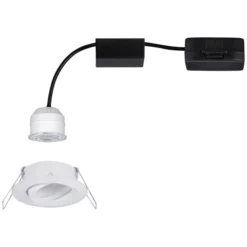 PAULMANN Einbauleuchte, LED, 310 Lm, Warmweiß, IP23, Schwenkbar