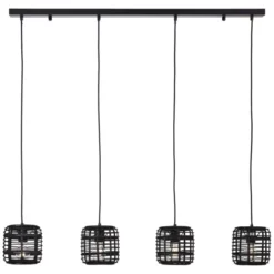 BRILLIANT Pendelleuchte »CROSSTOWN«, 4-flammig, 40 W, BxHxT: 1100 X 1060 X 165 Mm, IP 20