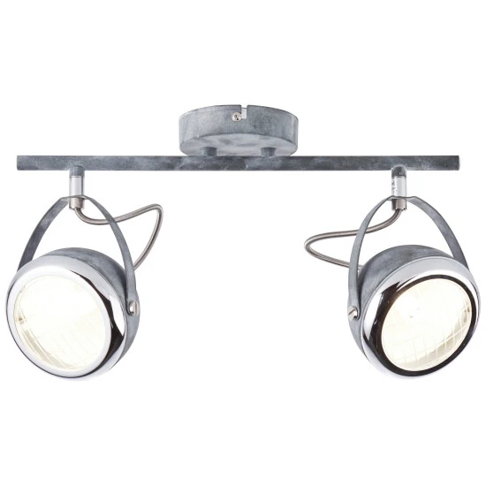 BRILLIANT Deckenleuchte »RIDER«, 2-flammig, 40 W, Ø 110 Mm, IP 20 1 BRILLIANT Deckenleuchte »RIDER«, 2-flammig, 40 W, Ø 110 Mm, IP 20