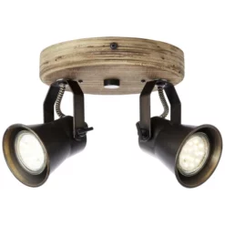 BRILLIANT Spotrondell »SEED«, 2-flammig, 5 W, BxHxT: 160 X 130 X 230 Mm, IP 20