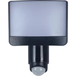 LUTEC LED-Wandstrahler »Sunshine«, 17W, 1200LM, 5000K, IP44, Kunststoff Grau