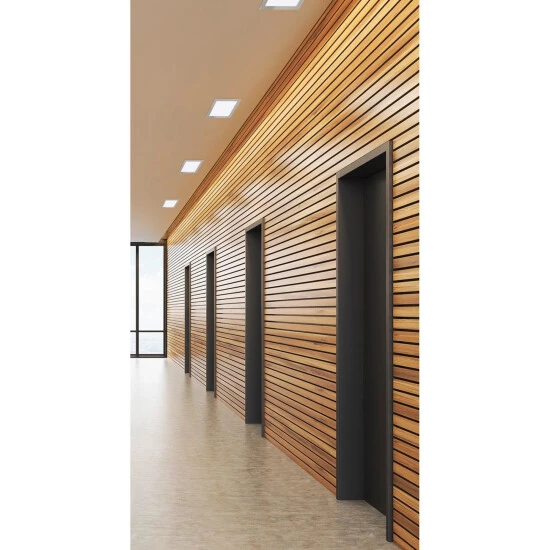 EGLO Einbauleuchte »FUEVA 1«, 18 W, Einbautiefe: 3 Cm 2 EGLO Einbauleuchte »FUEVA 1«, 18 W, Einbautiefe: 3 Cm – Bild 2