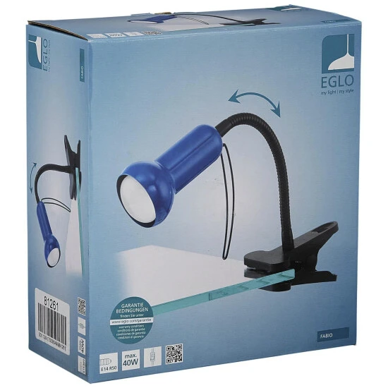 EGLO Klemmleuchte »FABIO«, E14, Höhe: 30 Cm 2 EGLO Klemmleuchte »FABIO«, E14, Höhe: 30 Cm – Bild 2