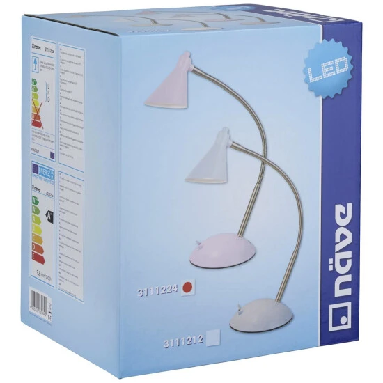 NÄVE Tischleuchte »Pastell«, Warmweiß, Inkl. Leuchtmittel, Höhe: 38 Cm 5 NÄVE Tischleuchte »Pastell«, Warmweiß, Inkl. Leuchtmittel, Höhe: 38 Cm – Bild 5