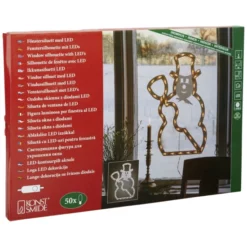 KONSTSMIDE Dekoleuchte, Schneemann, Höhe: 53 Cm, Netz, Weiß -Leuchten Verkaufsladen unnamed file 4761