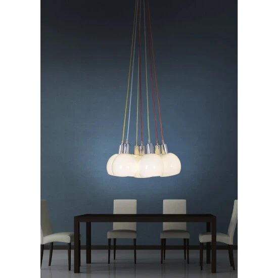 NÄVE Pendelleuchte »Rainbow-Bowl«, E14, Ohne Leuchtmittel 3 NÄVE Pendelleuchte »Rainbow-Bowl«, E14, Ohne Leuchtmittel – Bild 3