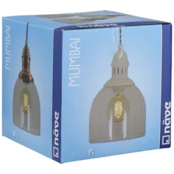 NÄVE Pendelleuchte »Mumbai«, E27, Ohne Leuchtmittel -Leuchten Verkaufsladen unnamed file 5036