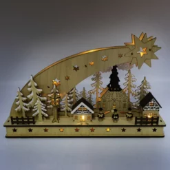 Schwibbogen, Höhe: 29,5 Cm, Batterie, Natur -Leuchten Verkaufsladen unnamed file 5179