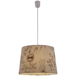 NÄVE Pendelleuchte »Print«, E27, Dimmbar, Ohne Leuchtmittel -Leuchten Verkaufsladen unnamed file 5265