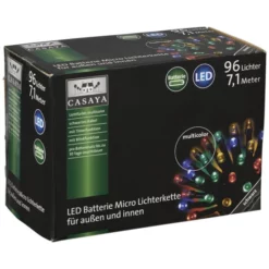 CASAYA LED-Lichterkette, 96 Lichter, Mehrfarbig -Leuchten Verkaufsladen unnamed file 5367