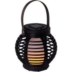 NÄVE Solar-Deko, Rund, Schwarz