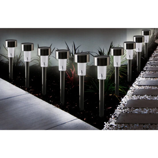 NÄVE Erdspieß, Länglich, Edelstahlfarben 3 NÄVE Erdspieß, Länglich, Edelstahlfarben – Bild 3