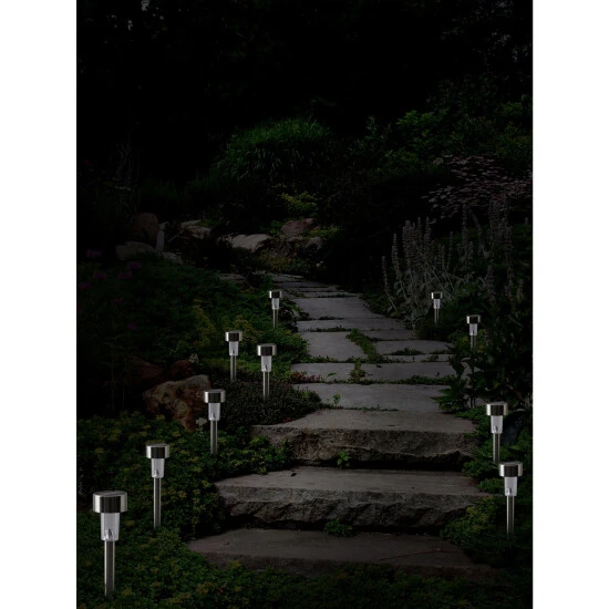 NÄVE Erdspieß, Länglich, Edelstahlfarben 5 NÄVE Erdspieß, Länglich, Edelstahlfarben – Bild 5