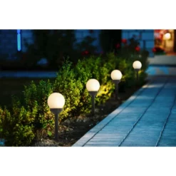 NÄVE Erdspieß, Rund, Weiß 10 NÄVE Erdspieß, Rund, Weiß -Leuchten Verkaufsladen unnamed file 5694