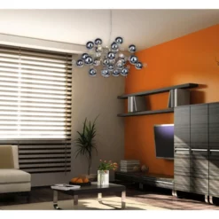 NÄVE Pendelleuchte, Stahl/glas, Chromfarben/klar -Leuchten Verkaufsladen unnamed file 5741