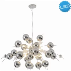 NÄVE Pendelleuchte, Stahl/glas, Chromfarben/klar -Leuchten Verkaufsladen unnamed file 5742