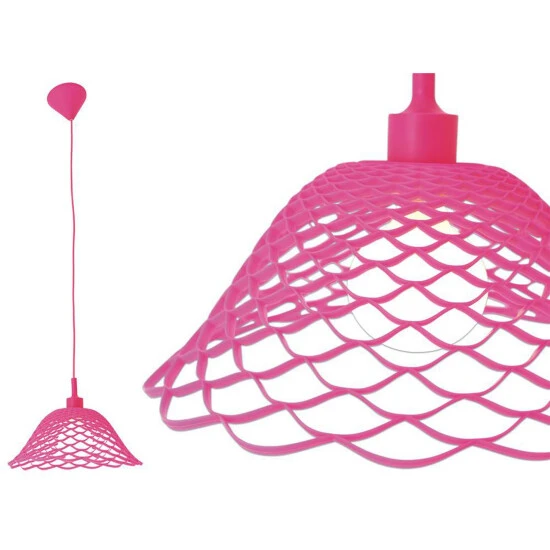 NÄVE Pendelleuchte, Silikon, Pink 1 NÄVE Pendelleuchte, Silikon, Pink