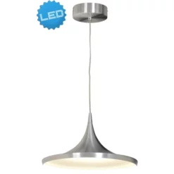 NÄVE Pendelleuchte, Silberfarben, Inkl. Leuchtmittel, Breite: 37 Cm -Leuchten Verkaufsladen unnamed file 5811