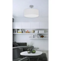 NÄVE Deckenleuchte, Eisen/textil, Weiß -Leuchten Verkaufsladen unnamed file 5825