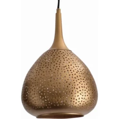 NÄVE Pendelleuchte, Eisen, Goldfarben -Leuchten Verkaufsladen unnamed file 5829