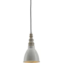 NÄVE Pendelleuchte, Metall/mangoholz, Weiß -Leuchten Verkaufsladen unnamed file 5868