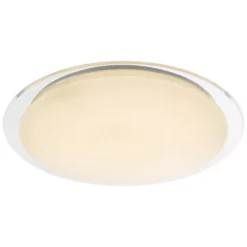 GLOBO Deckenleuchte »OPTIMA«, Weiß, Inkl. Leuchtmittel, Breite: 31 Cm