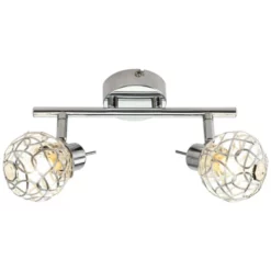 GLOBO Hängeleuchte »BOLT«, Chromfarben, 3W