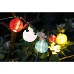 NÄVE Lichterkette, 10 LEDs, Solar, Metall+Kunststoff, Bunt -Leuchten Verkaufsladen unnamed file 6026