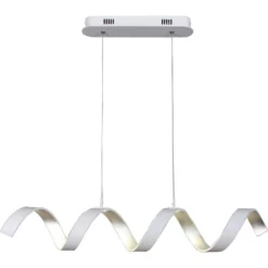 LUCE DESIGN LED-Pendelleuchte »Helix«, Weiss/silberfarben, Inkl. Leuchtmittel, Breite: 80 Cm 9 LUCE DESIGN LED-Pendelleuchte »Helix«, Weiss/silberfarben, Inkl. Leuchtmittel, Breite: 80 Cm -Leuchten Verkaufsladen unnamed file 603