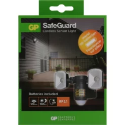 GP Batteries Flutlicht »79170«, SafeGuard RF2.1 PIR Sensor, 120lm DC 3 X 1,5V AA -Leuchten Verkaufsladen unnamed file 6036