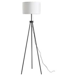 HOMCOM Stehleuchte, ⌀: 37 Cm, Gestell Aus Metall