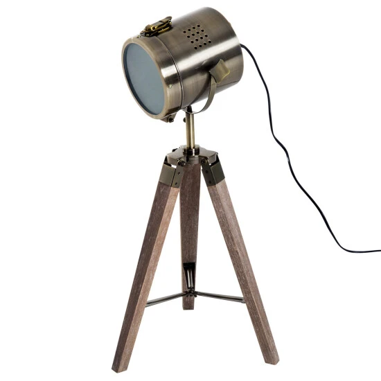 HOMCOM Tischlampe, Höhe: 65 Cm, Gestell Aus Kiefernholz 1 HOMCOM Tischlampe, Höhe: 65 Cm, Gestell Aus Kiefernholz