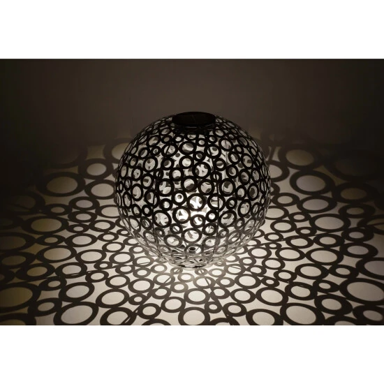 CASAYA Solarleuchte »Anna«, Mit Erdspieß, Silberfarben 2 CASAYA Solarleuchte »Anna«, Mit Erdspieß, Silberfarben – Bild 2