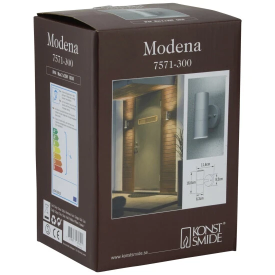 KONSTSMIDE Außenwandleuchte »Modena«, 35 W, Dimmbar 2 KONSTSMIDE Außenwandleuchte »Modena«, 35 W, Dimmbar – Bild 2