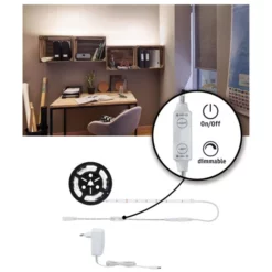 PAULMANN LED-Streifen »SimpLED«, 150 Cm, Neutralweiß, Dimmbar -Leuchten Verkaufsladen unnamed file 6372