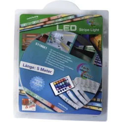 NÄVE LED-Stripe »Stripe«, IP20, RGB (mehrfarbig),dimmbar , 500 Cm -Leuchten Verkaufsladen unnamed file 6589