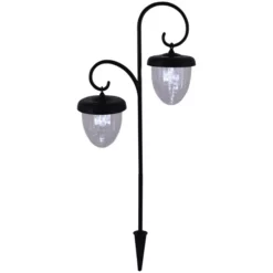 NÄVE Solarleuchte »Eicheln «, Mit Erdspieß, Schwarz