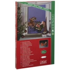 KONSTSMIDE LED-Fensterbild, Rentier, Kunststoff, Weiß/rot/braun/grün -Leuchten Verkaufsladen unnamed file 6775